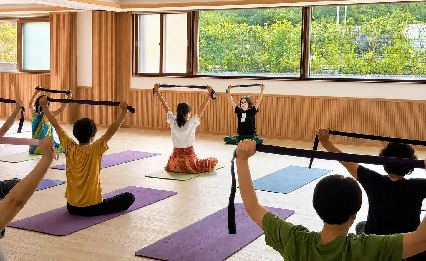 asana-class-yoga-retreat-korea Reservoir